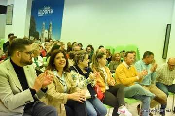 NC hace bandera de la reapertura de las escuelas infantiles de Telde desde su nueva sede política (Reportaje gráfico Antonio Alí)